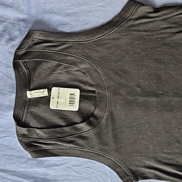 Free People U Neck Tank Black Size M - Picture 4 of 7